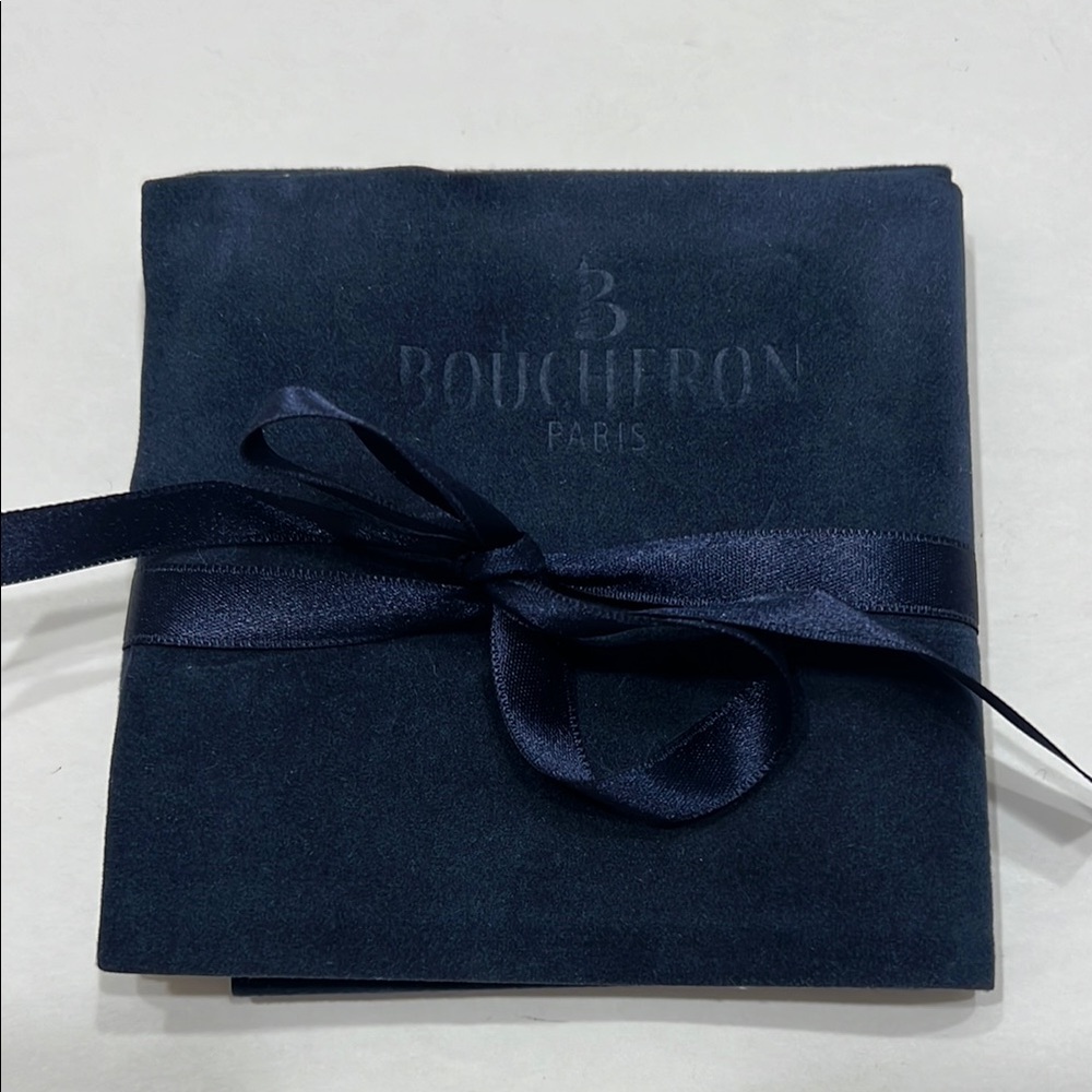 Boucheron Blue jewelry pouch